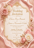 The Royal Rose Wedding Invitation