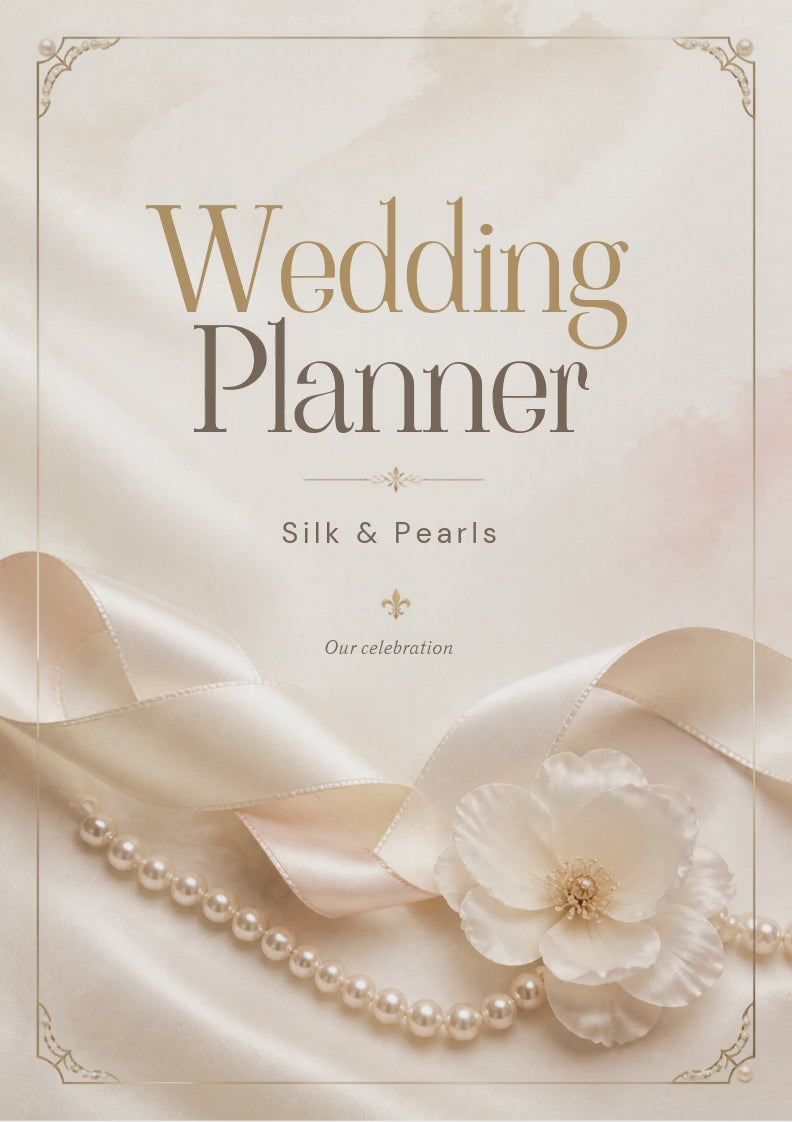 Pearl & Ribbon Wedding Planner